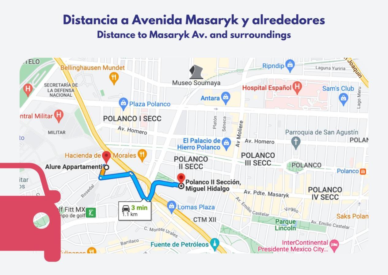 Centric Alure Apartments Mexikóváros Kültér fotó